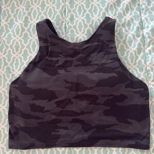 Athleta Black Crop Top